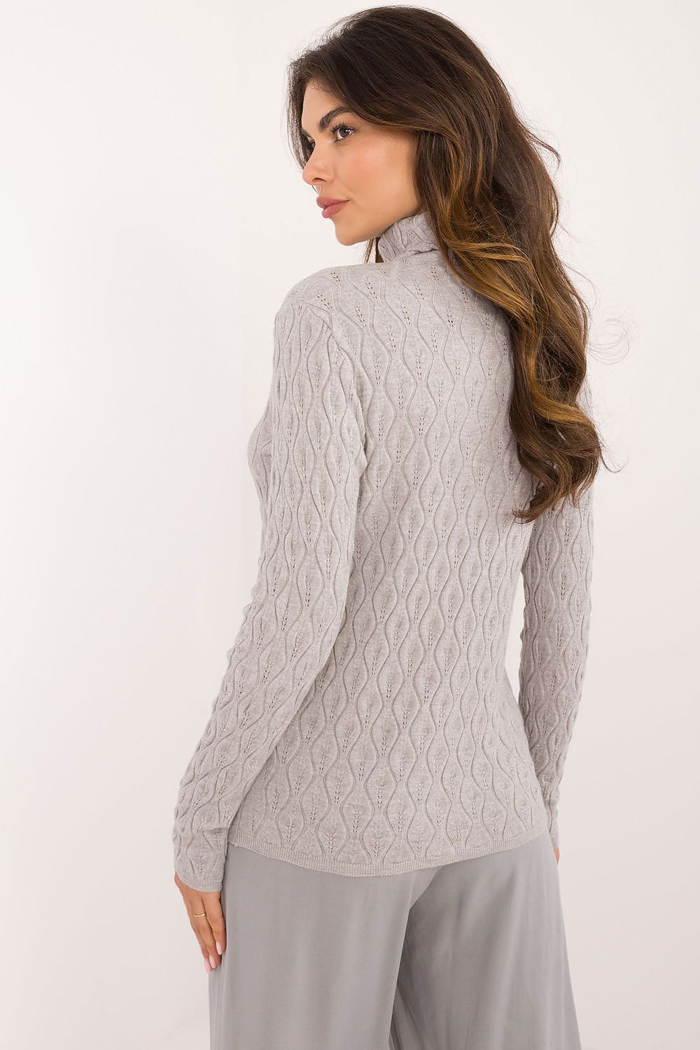 Openwork jumper