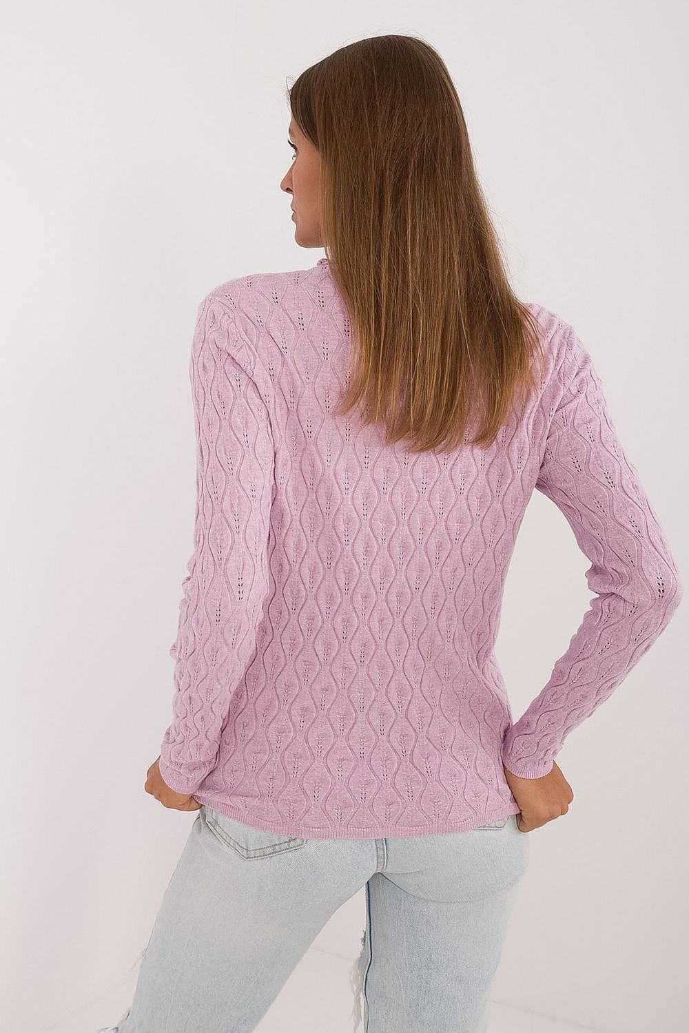 Openwork jumper