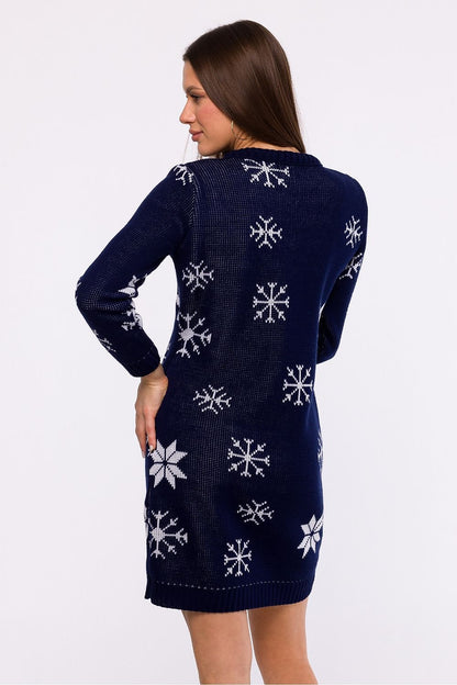 Holiday sweater dress