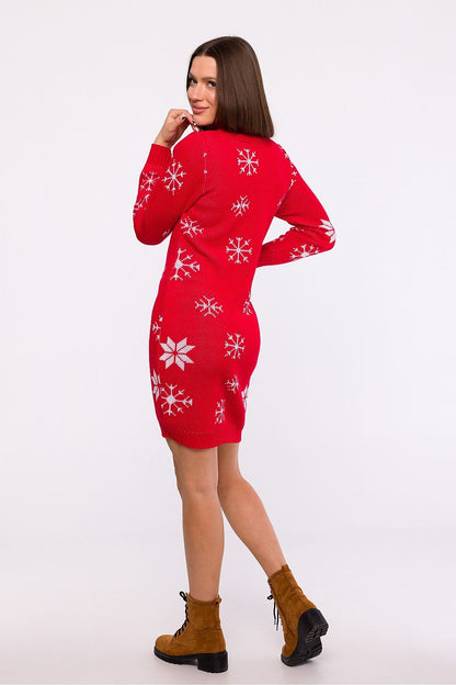 Holiday sweater dress