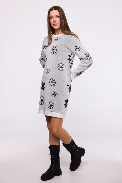 Holiday sweater dress