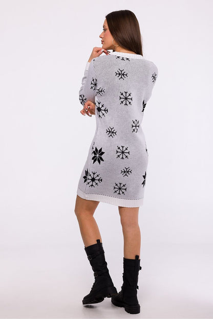 Holiday sweater dress