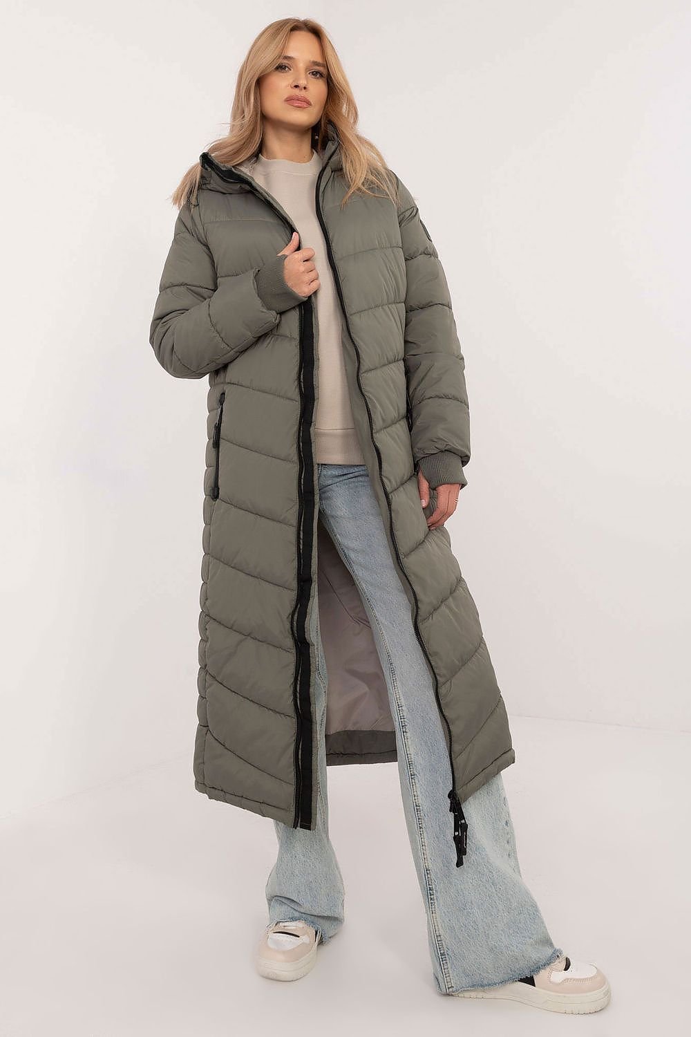 Stylish winter jacket long