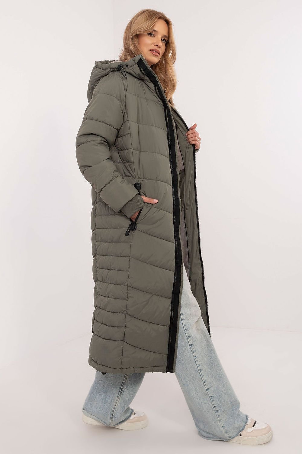 Stylish winter jacket long