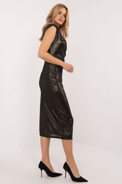 Metallic formal dress