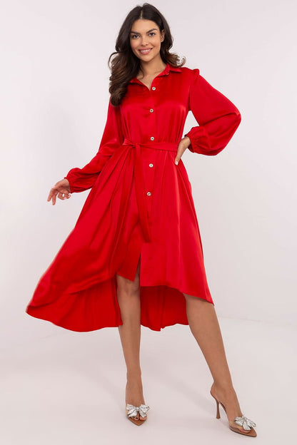 Cocktail blouse midi dress