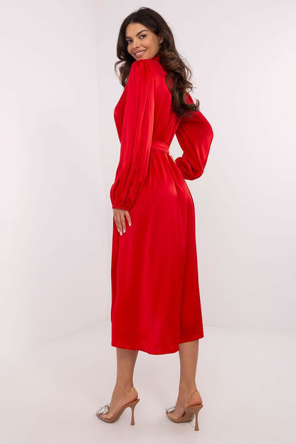 Cocktail blouse midi dress