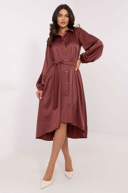 Cocktail blouse midi dress