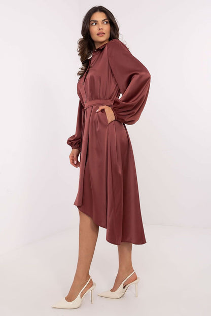 Cocktail blouse midi dress