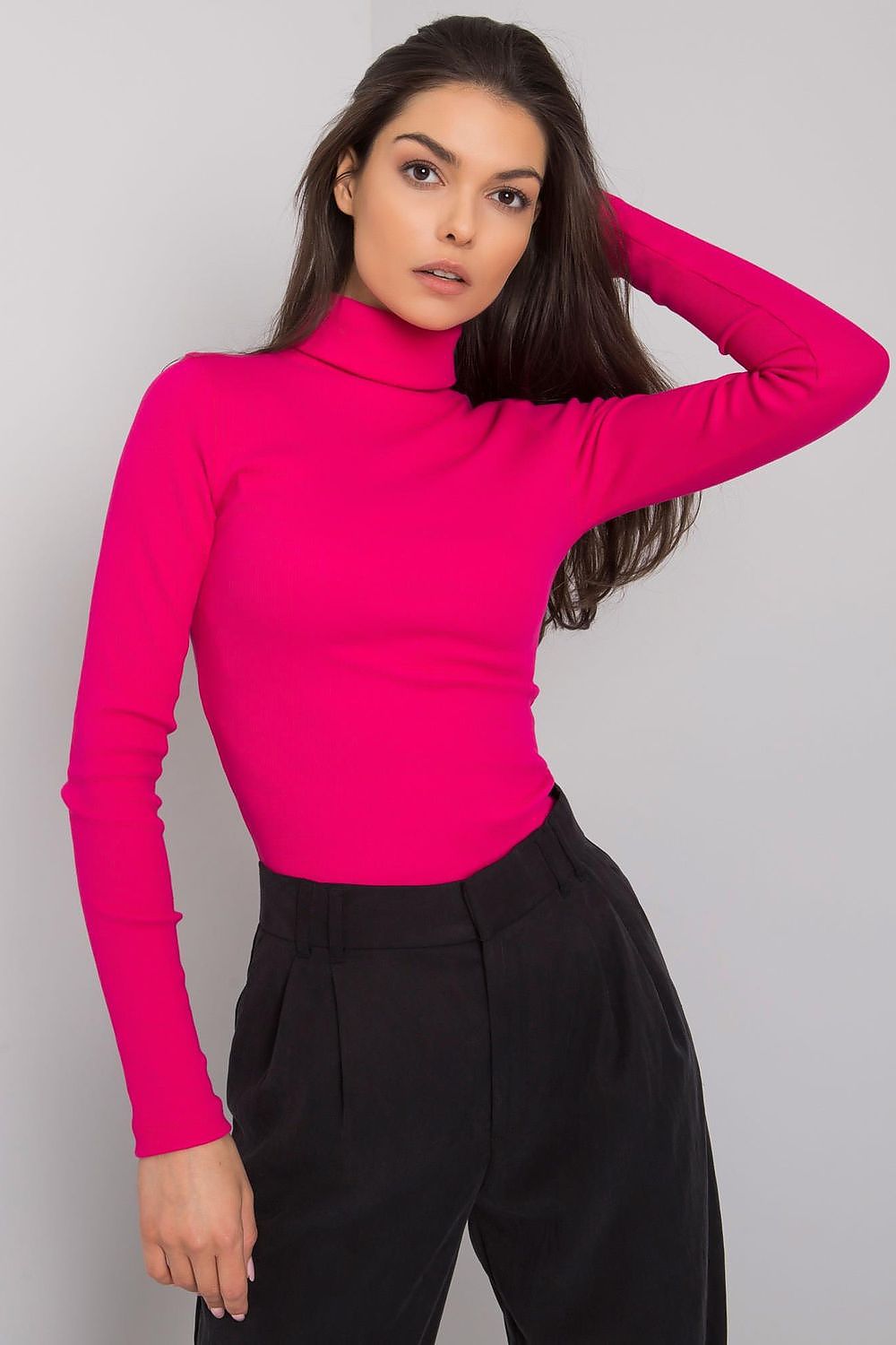 Turtleneck basic cut