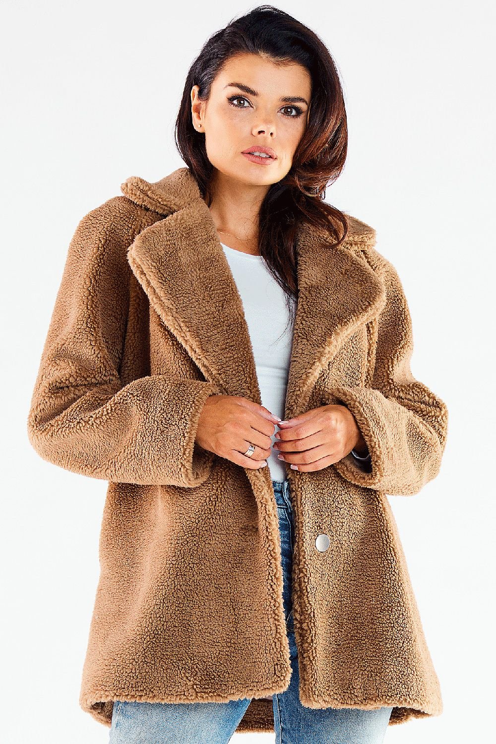 Teddy coat short