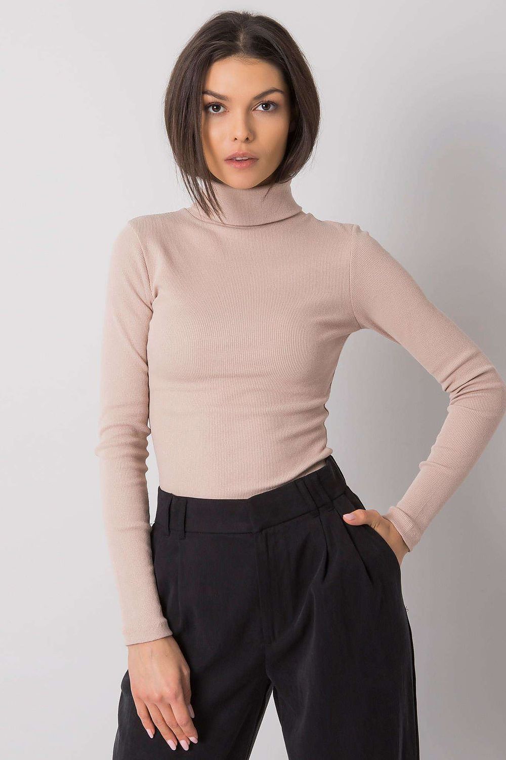 Turtleneck basic cut