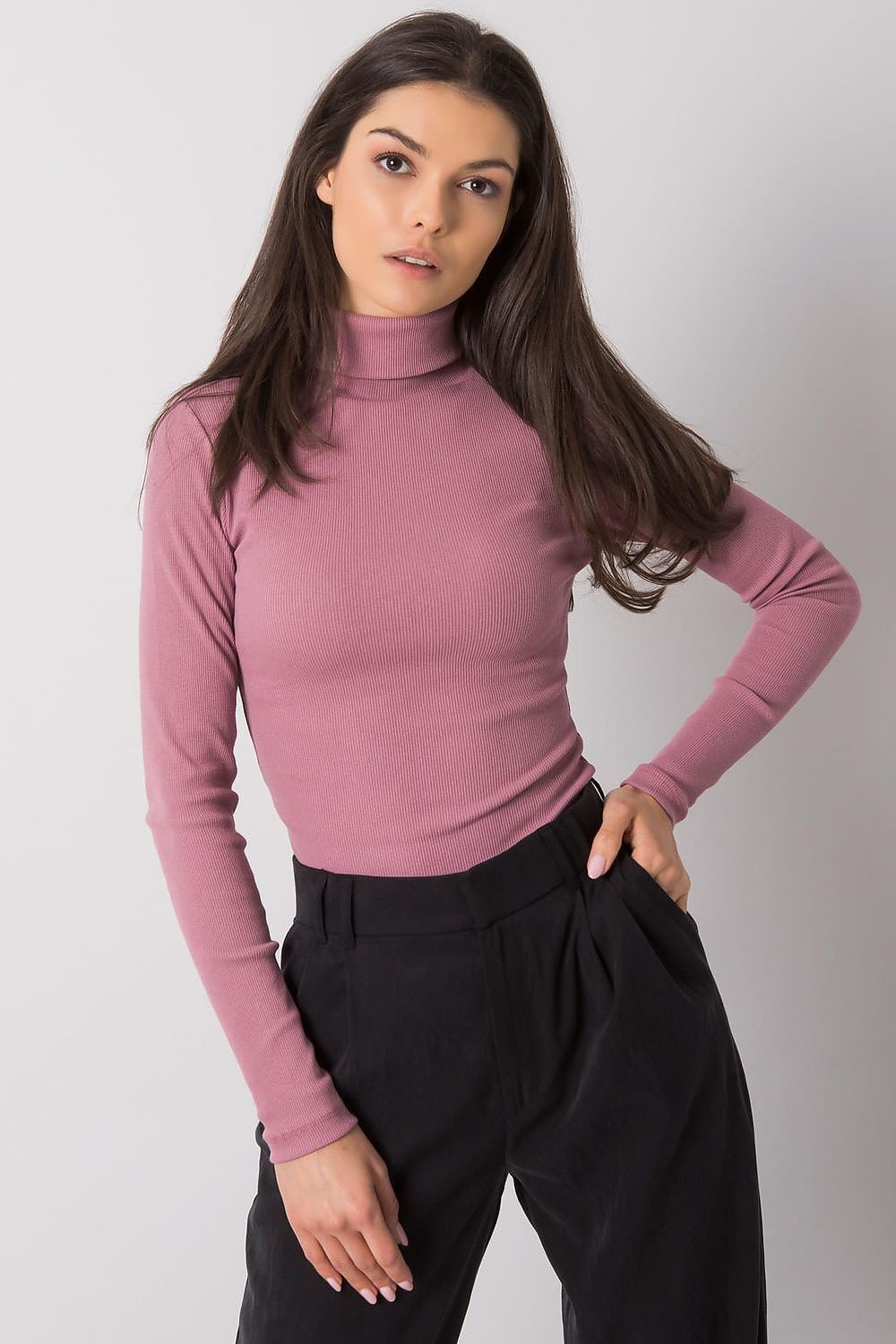 Turtleneck basic cut