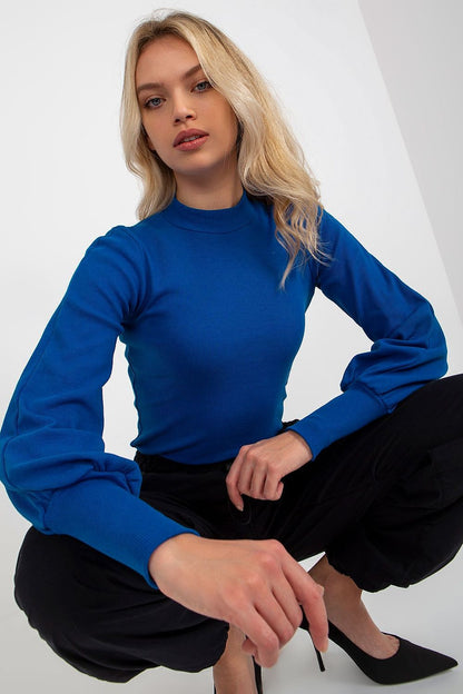 Ribbed buff sleeve top