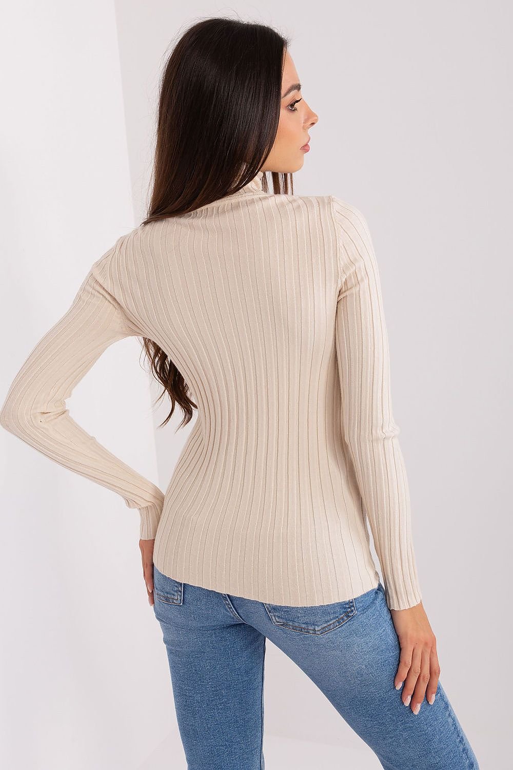 Basic ribbed turtleneck