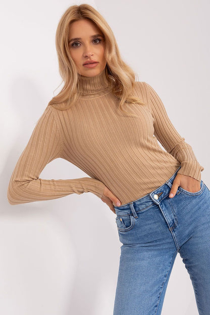 Basic ribbed turtleneck