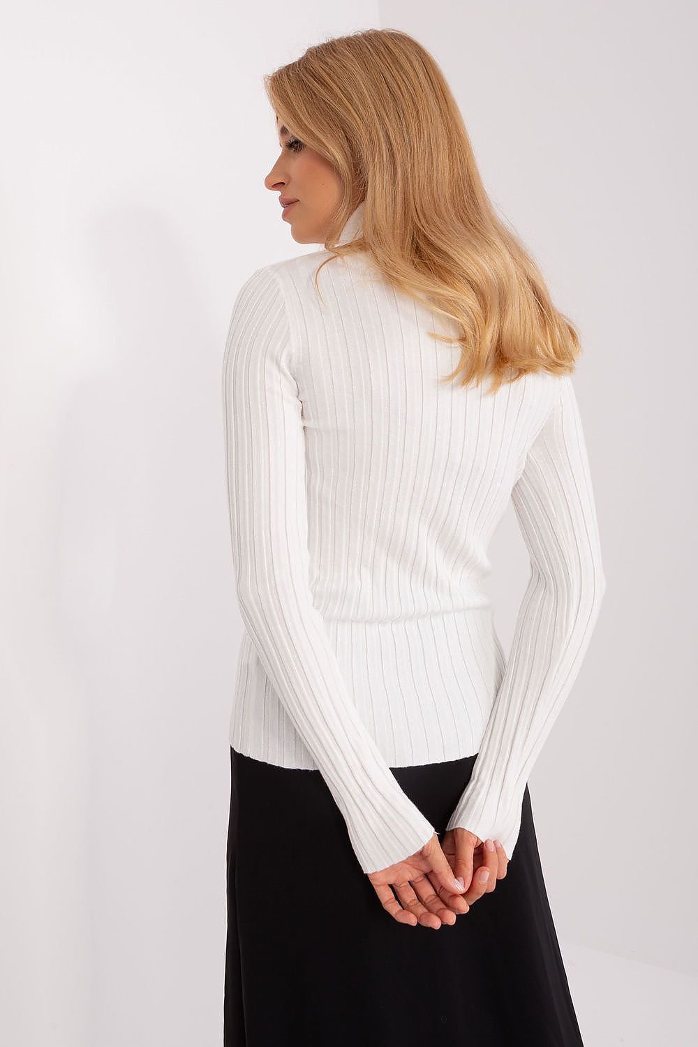 Basic ribbed turtleneck